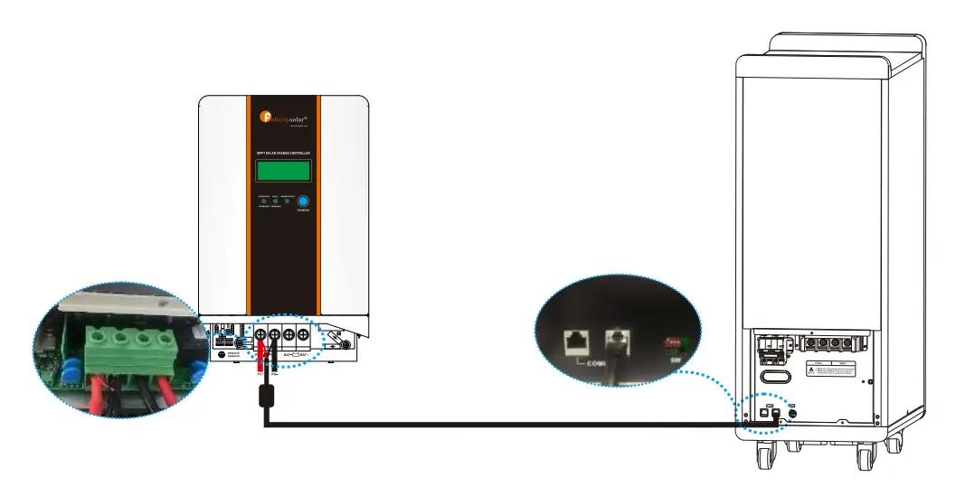 LPBF48250-N LiFePO4 Battery System Installation illustration