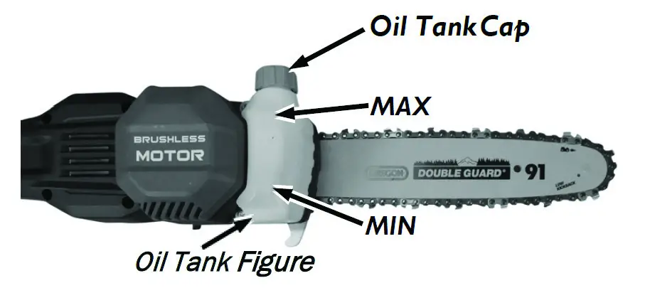 PRO TECH Battery Powered Pole Saw - Figure 9
