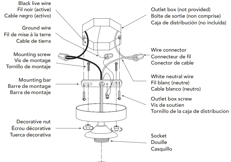 globe 91002265 Harrow 8 Inch 1-Light Matte Brass Semi-Flush Mount Ceiling Light-fig3
