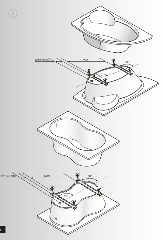 cersanit-Crea-170x75-Rectangular-Bathtub-4
