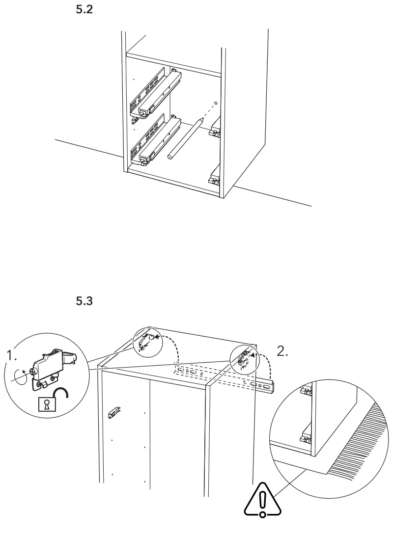 INR TWIN Tall Cabinet INSTALLATION 5
