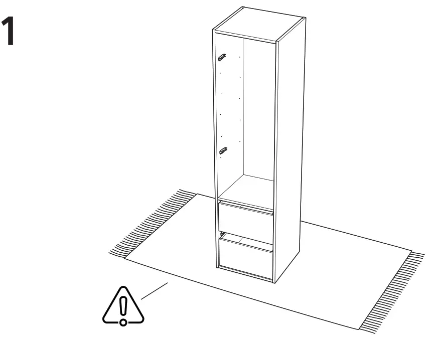 INR TWIN Tall Cabinet INSTALLATION