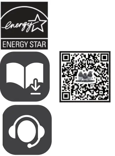 ViewSonic VG2455 24 Full HD Monitor - Qr code