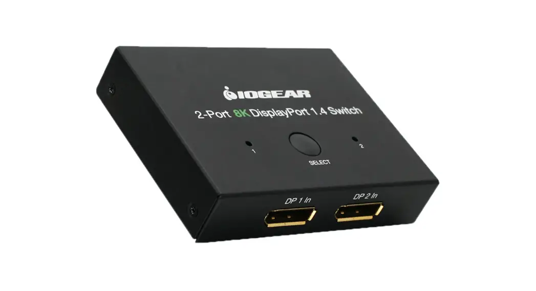 Iogear Gdp14sw2 2-port 8k Displayport 1.4 Switch User Guide Iogear Gdp14sw2 2-port 8k Displayport 1.4 Switch User Guide