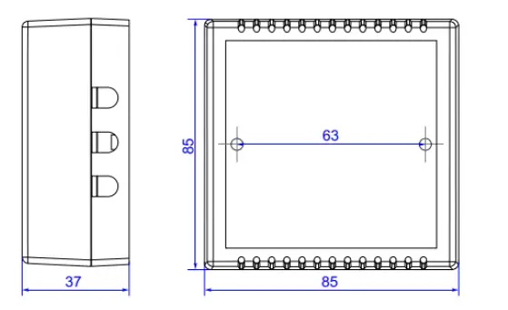 Evikon E2611-HFC Refrigerant Detector Transmitter FIG (3)