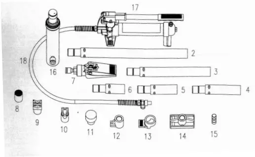 BE POWER EQUIPMENT 35100004 Portable Power Repair Body Kit - FIGURE 5