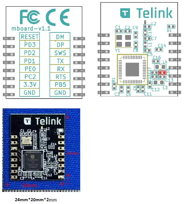 Telink TLSR9218 Multi Standard Wireless SoC Chip-1