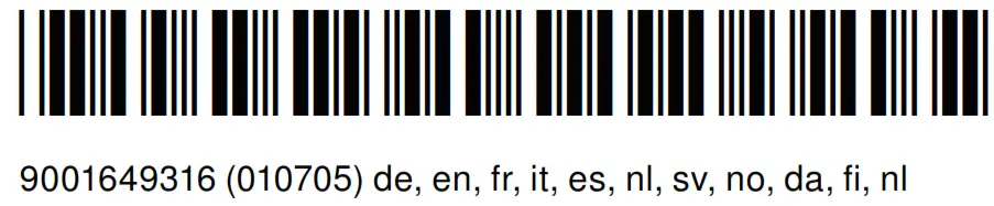 SIEMENS XSDS10 Smart Kitchen Dock Mobile Device Dock Station - bar code