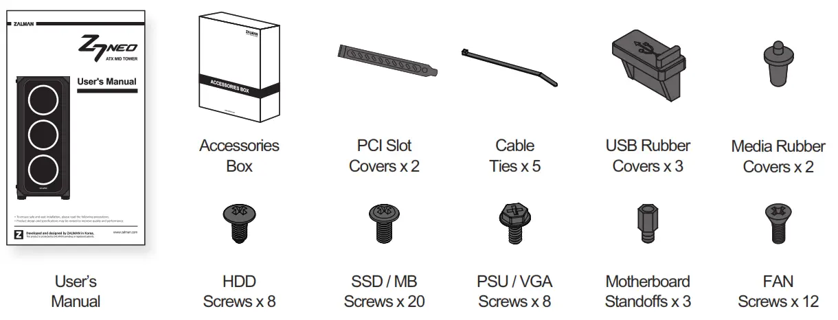 ZALMAN Z7NEO ATX Mid Tower - FIG11=