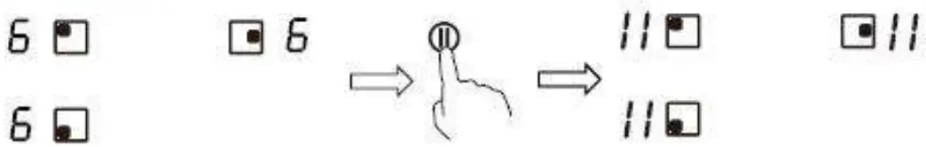 Candy CIS633SCTT Induction Build - Touch the button2