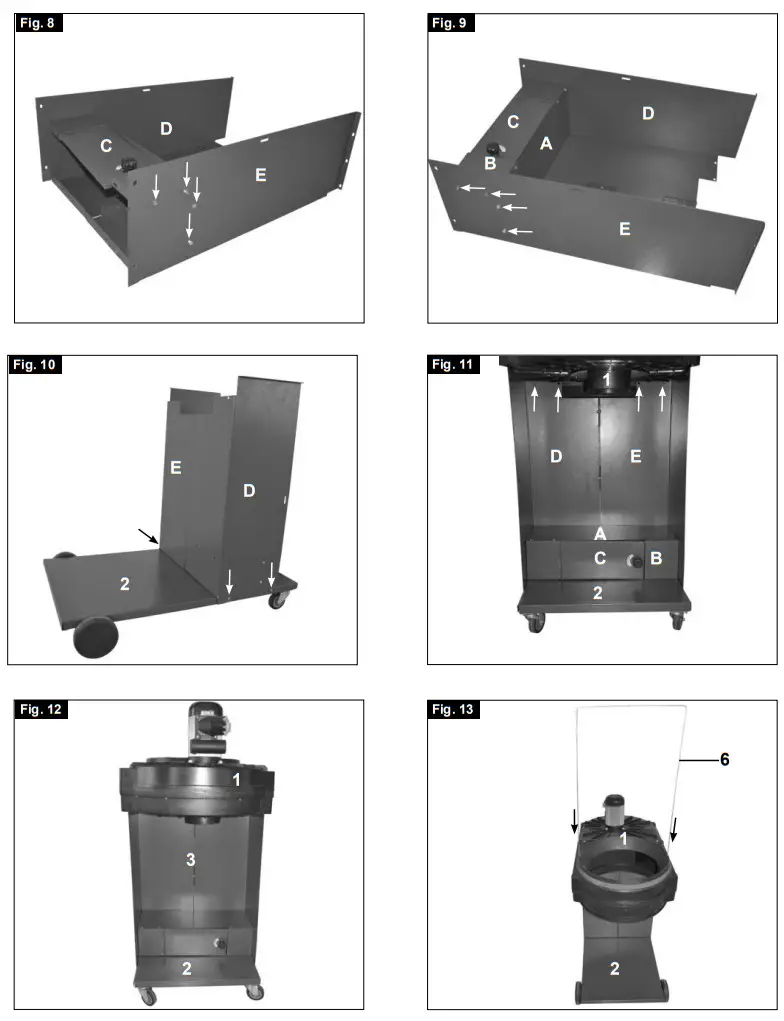 scheppach 5906304901 230V HD15 Dust Collector - Figure 3