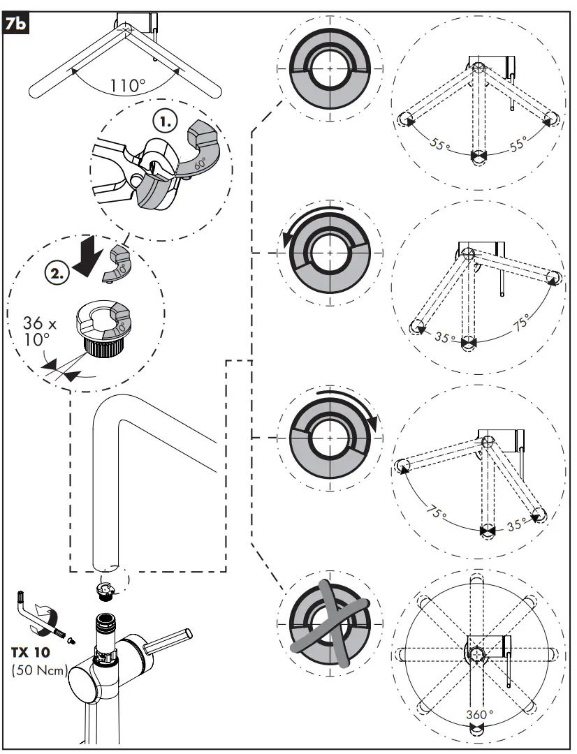 72807800 Talis M54 U 220 Kitchen Faucet Device Hansgrohe Talis M54 Valve fig 17