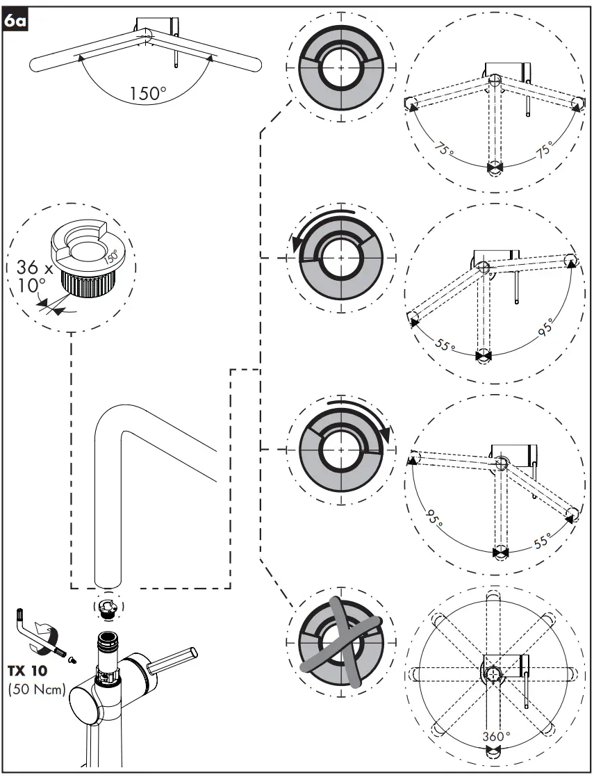 72807800 Talis M54 U 220 Kitchen Faucet Device Hansgrohe Talis M54 Valve fig 36