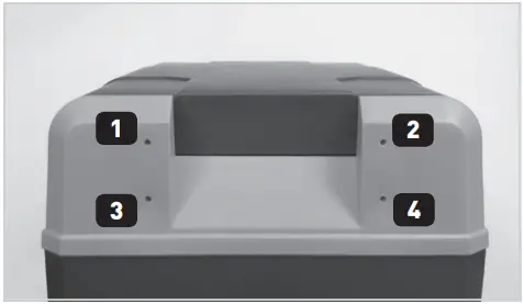 MILENCO CEP 47 Compressor Fridge Freezer B02