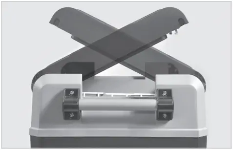 MILENCO CEP 47 Compressor Fridge Freezer B05