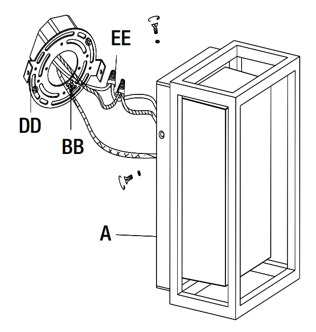 HOME DECORATORS COLLECTION 23758 LED Wall Light - fig 4