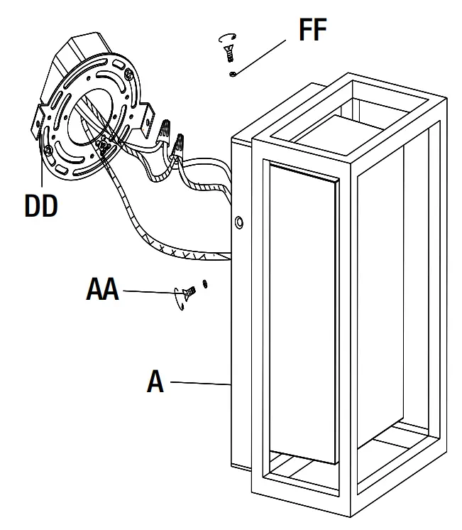 HOME DECORATORS COLLECTION 23758 LED Wall Light - fig 5