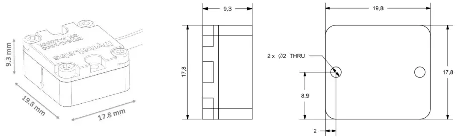 DynaLabs DYN-P-4000 Uniaxial Piezoresistive Accelerometers - 2