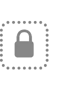 Gray lock icon