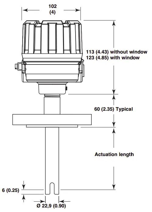961 - Flanged connection