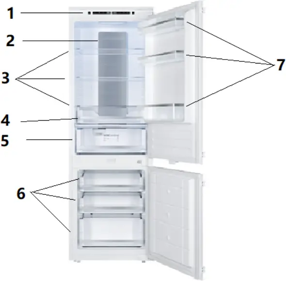 F9BFRESC450PR - APPLIANCE COMPONENTS