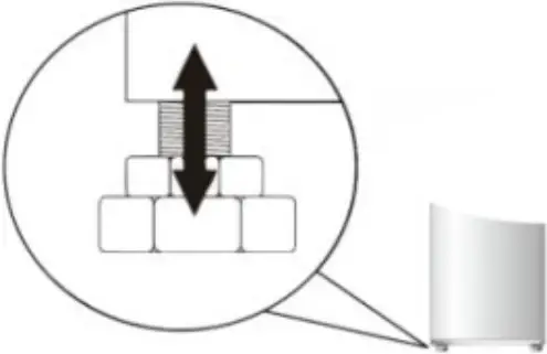 F9BFRESC450PR - Adjustable front legs