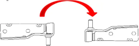 F9BFRESC450PR - DOOR REVERSAL 1