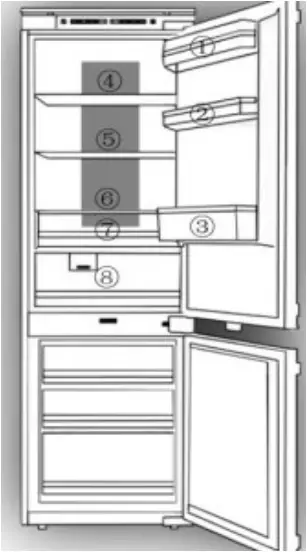 F9BFRESC450PR - STORAGE INSTRUCTIONS