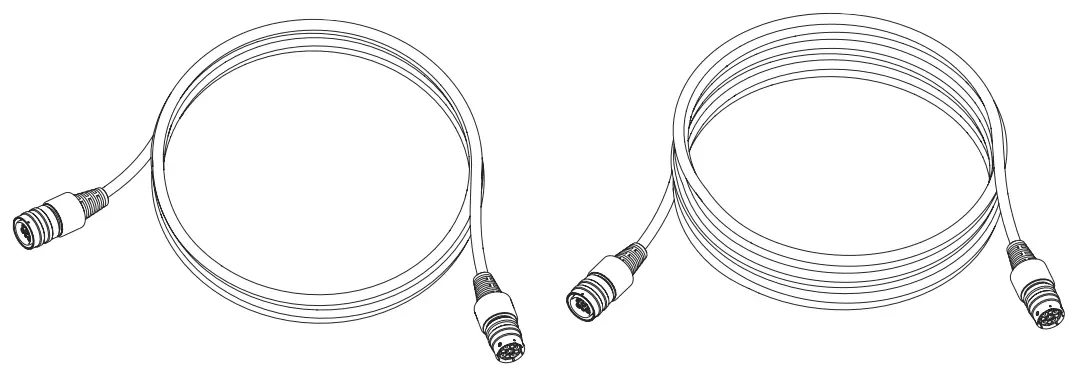 5- and 10-metre extension cables