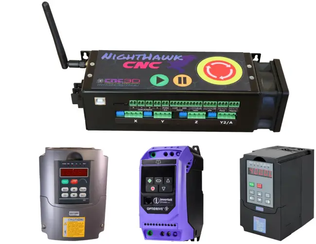 various VFDs Nighthawk Controller Connecting-FIG1