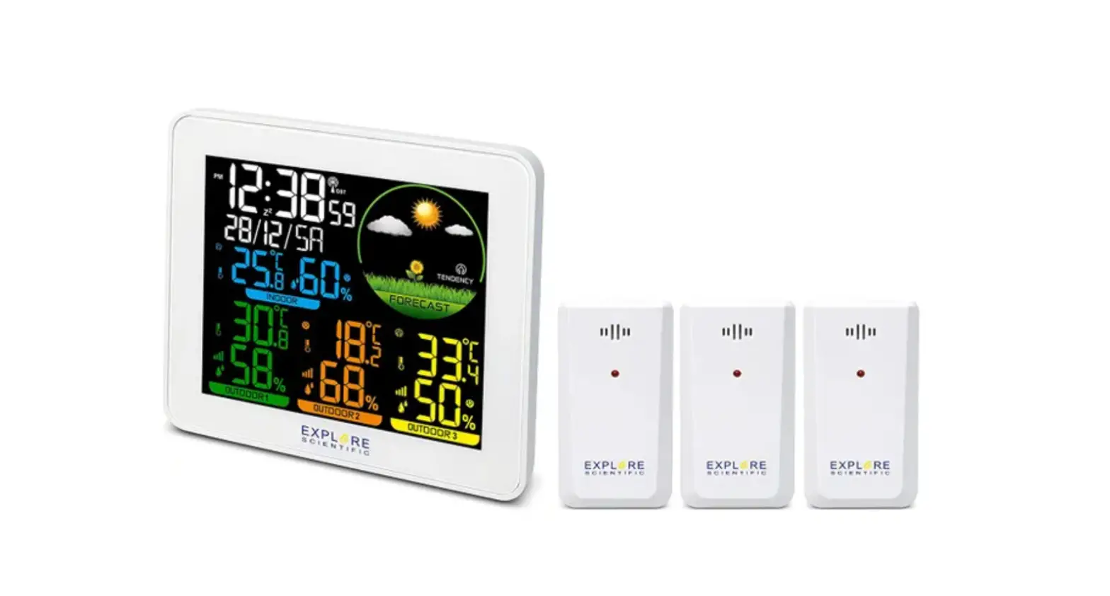 Explore Scientific Wsh4005 Series Colour Weather Station With Multiple Sensors Instruction Manual Explore Scientific Wsh4005 Series Colour Weather Station With Multiple Sensors Instruction Manual