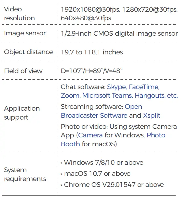 NEXIGO N60 1080p FHD Webcam 12