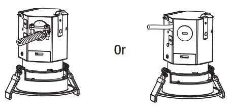 Commercial Electric NK01aA11CR1259W 3 Inch Color Changing High End Recessed Kit - fig asd