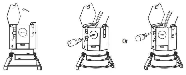 Commercial Electric NK01aA11CR1259W 3 Inch Color Changing High End Recessed Kit - fig5