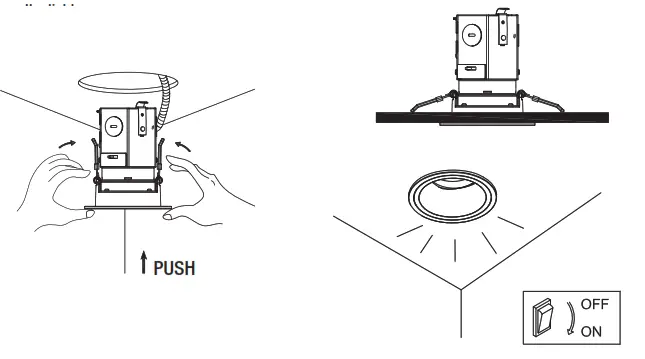 Commercial Electric NK01aA11CR1259W 3 Inch Color Changing High End Recessed Kit - fig7