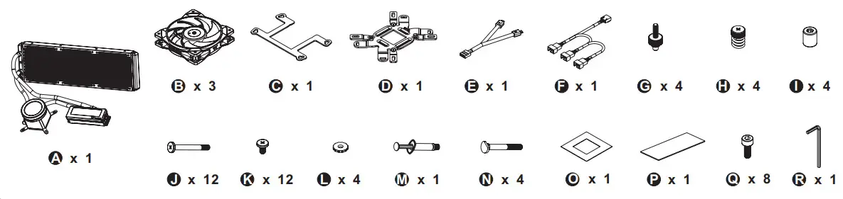 thermaltake CL-W325-PL12GM-A Floe RC Ultra 360 -