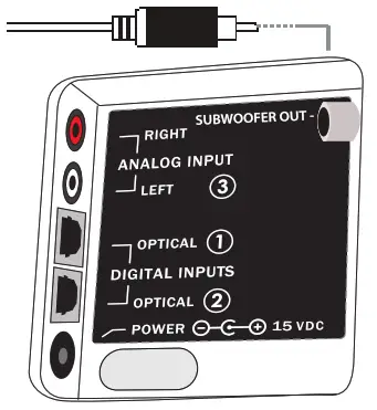 ZVOX SB500 43.9 Inch Sound Bar with AccuVoice and Built In Subwoofers - Figure 6