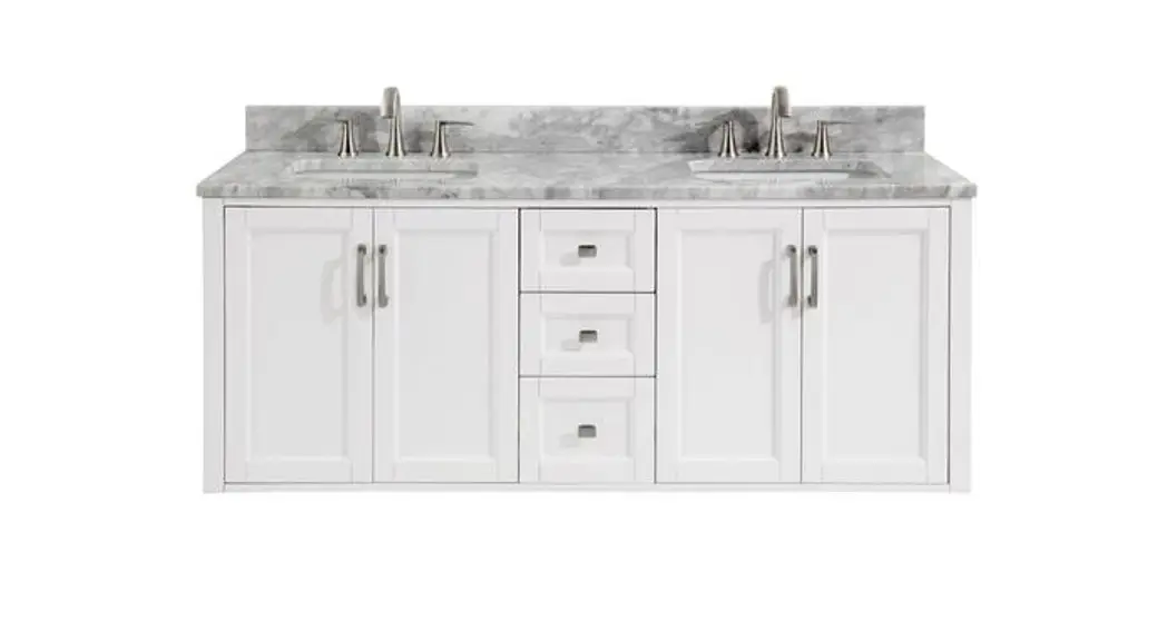 Allen Roth 60-in Vanity With Top Installation Guide
