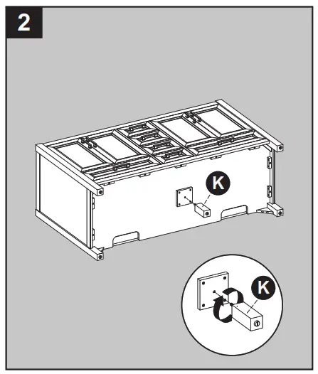 allen roth 60-in Vanity With Top - INSTALLATION INSTRUCTIONS 2
