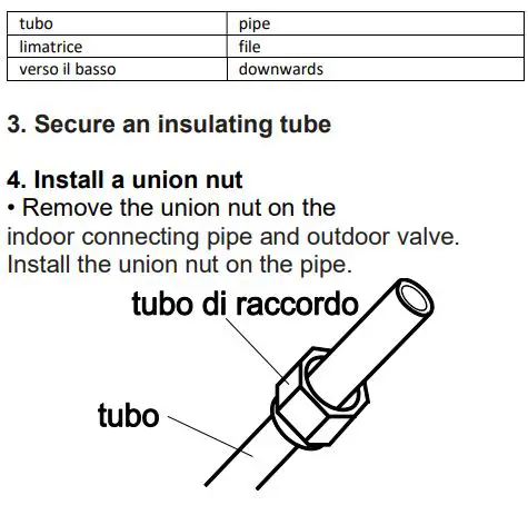 argo 14 DCI R32 Multi Split Air Conditioners User Manual - Procedure for extending the piping
