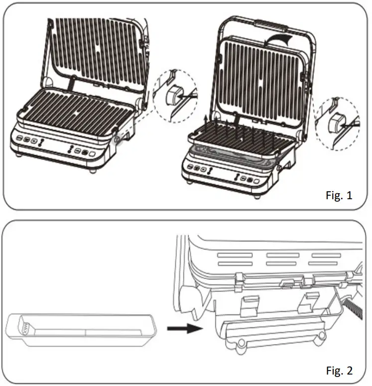 kogan KAPGRSWPRSA Premium Smart Grill & Sandwich Press - Figure 1