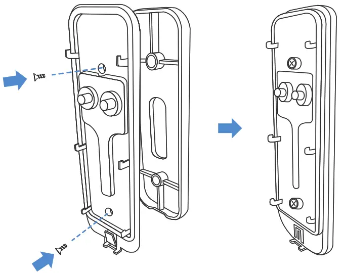 WASSERSTEIN No Drill Mount for Blink Video Doorbell - Figure 4
