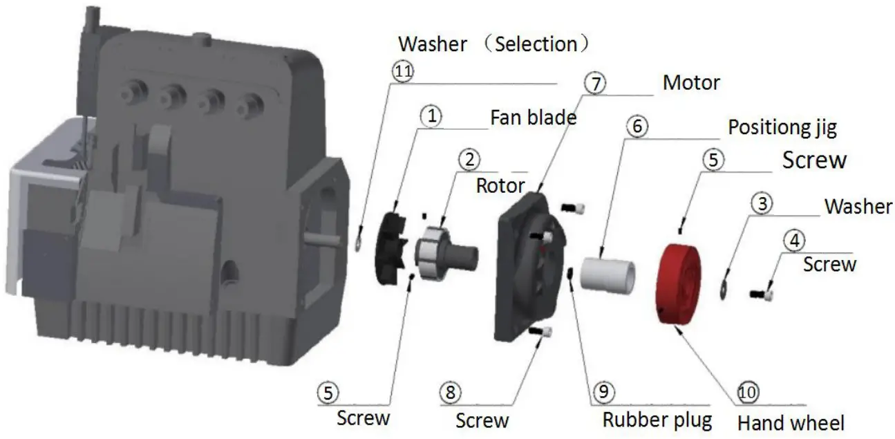 RELIABLE 2700SZ Sewing Machine - fig 4