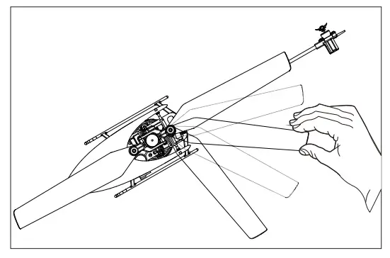 PICHLER Hughes 300 Flitezone 6 Axis Gyro 4 Channel Helicopter - fig 6