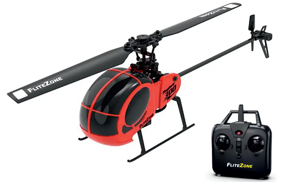 PICHLER Hughes 300 Flitezone 6 Axis Gyro 4 Channel Helicopter