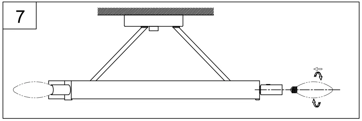 PROGRESS LIGHTING P350240 5-Light Semi Flush - Figure 8