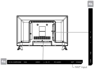 KALED24DH5200QA - FIRST TIME SETUP 4a & 4b