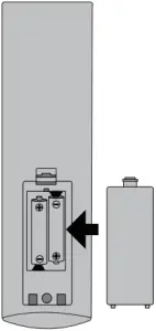 KALED24DH5200QA - Remote control assembly - 2c