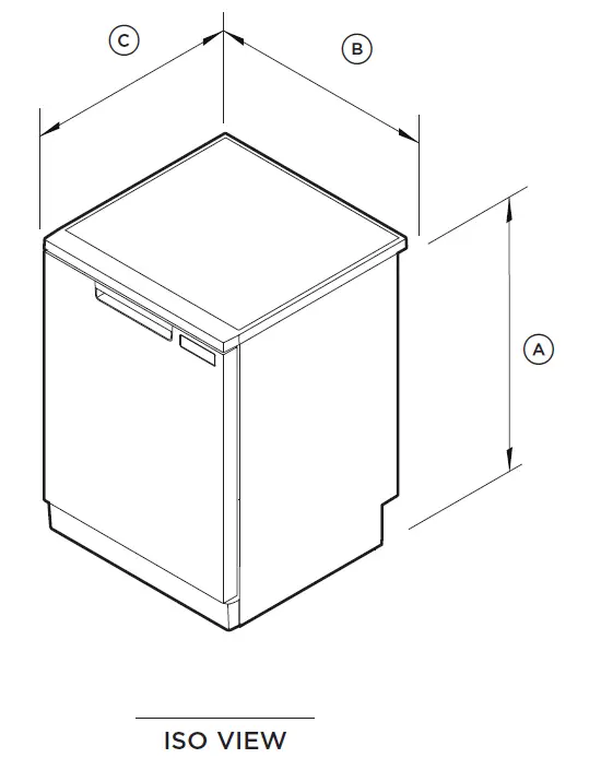 FISHER PAYKEL DW60FC4X2 60cm Freestanding Dishwasher 2