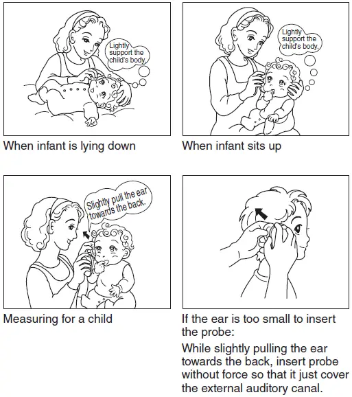 temperature of infant and YOUNG CHILDREN